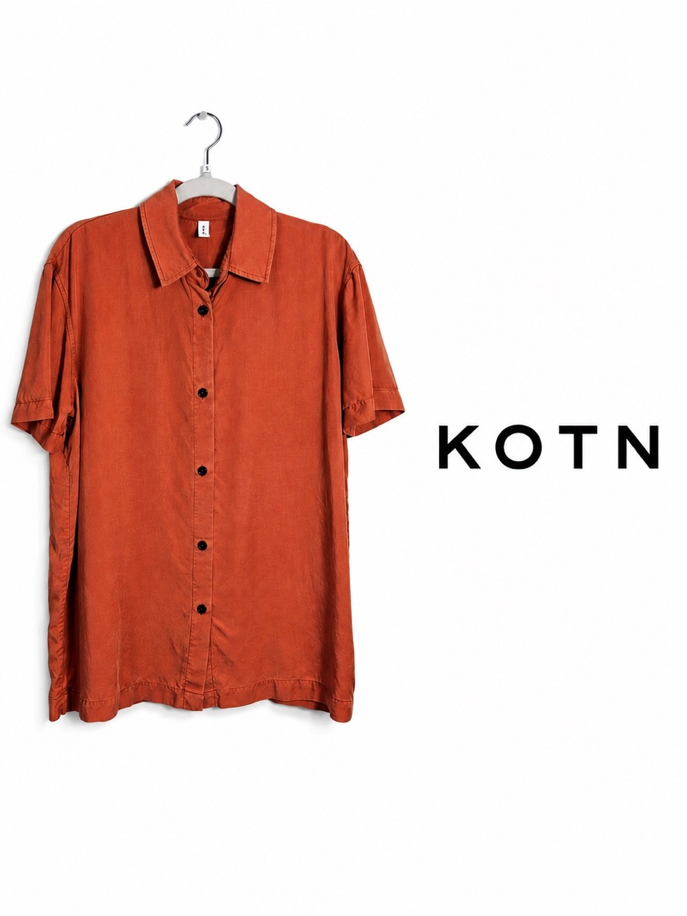 KOTN Orange Short Sleeve Shirt Size S